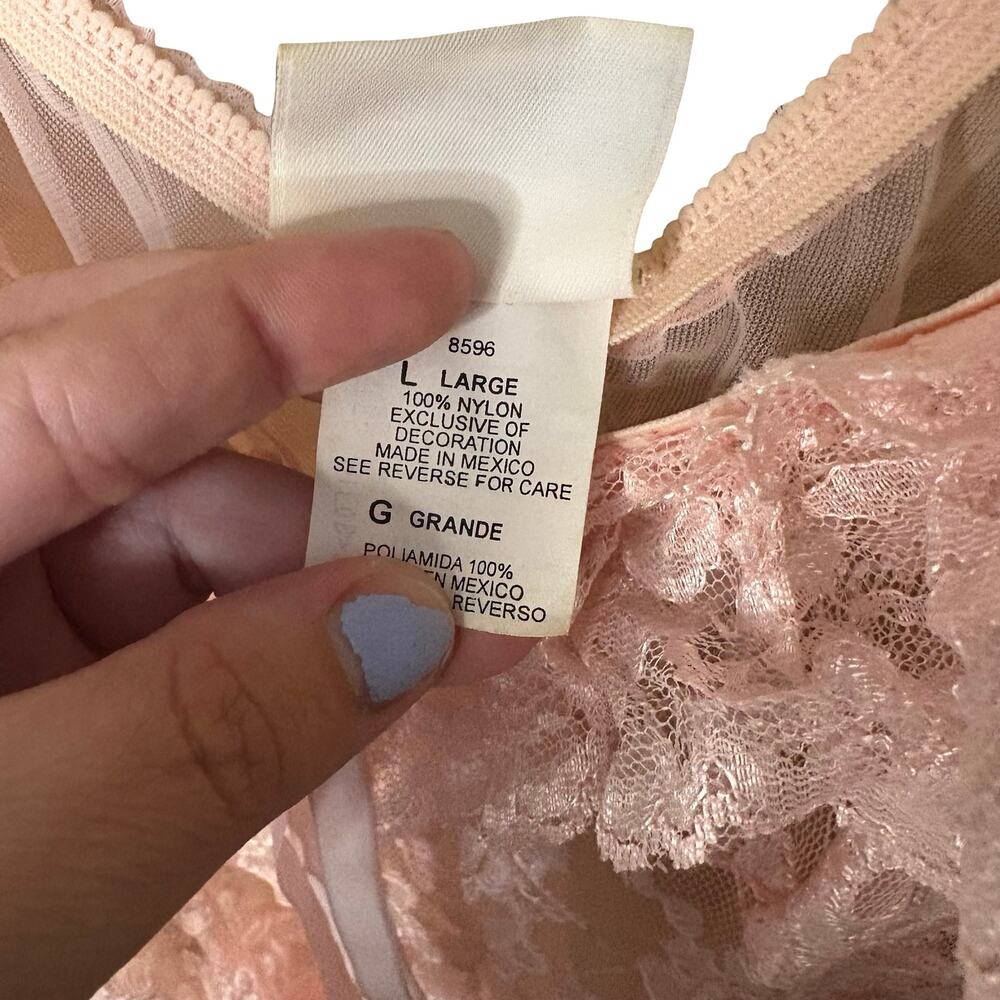 Secret Treasures Lingerie Pink Lace - Picture 8 of 8